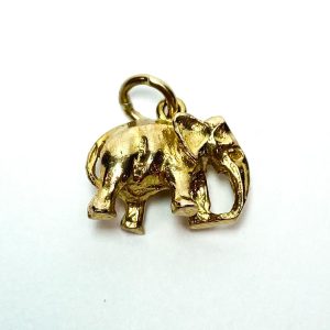 9ct Gold Elephant Charm (1965)