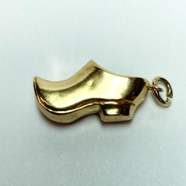9ct Gold Clog Charm (Chester 1959)