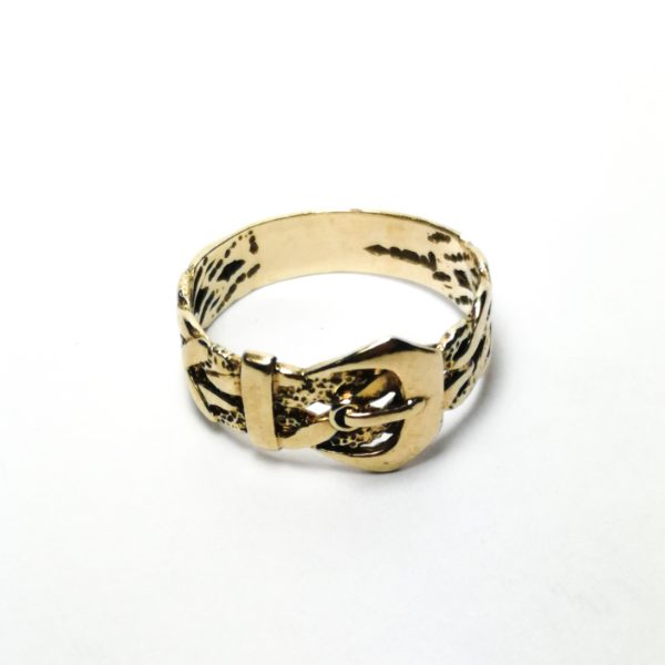 9ct Gold Fancy Buckle Ring (1989)