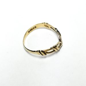 9ct Gold Wishbone Ring