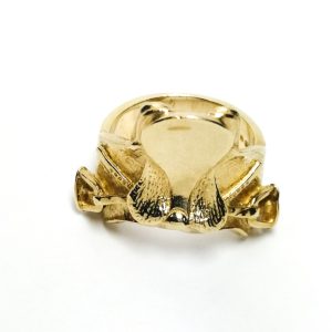 9ct Gold Saddle Ring