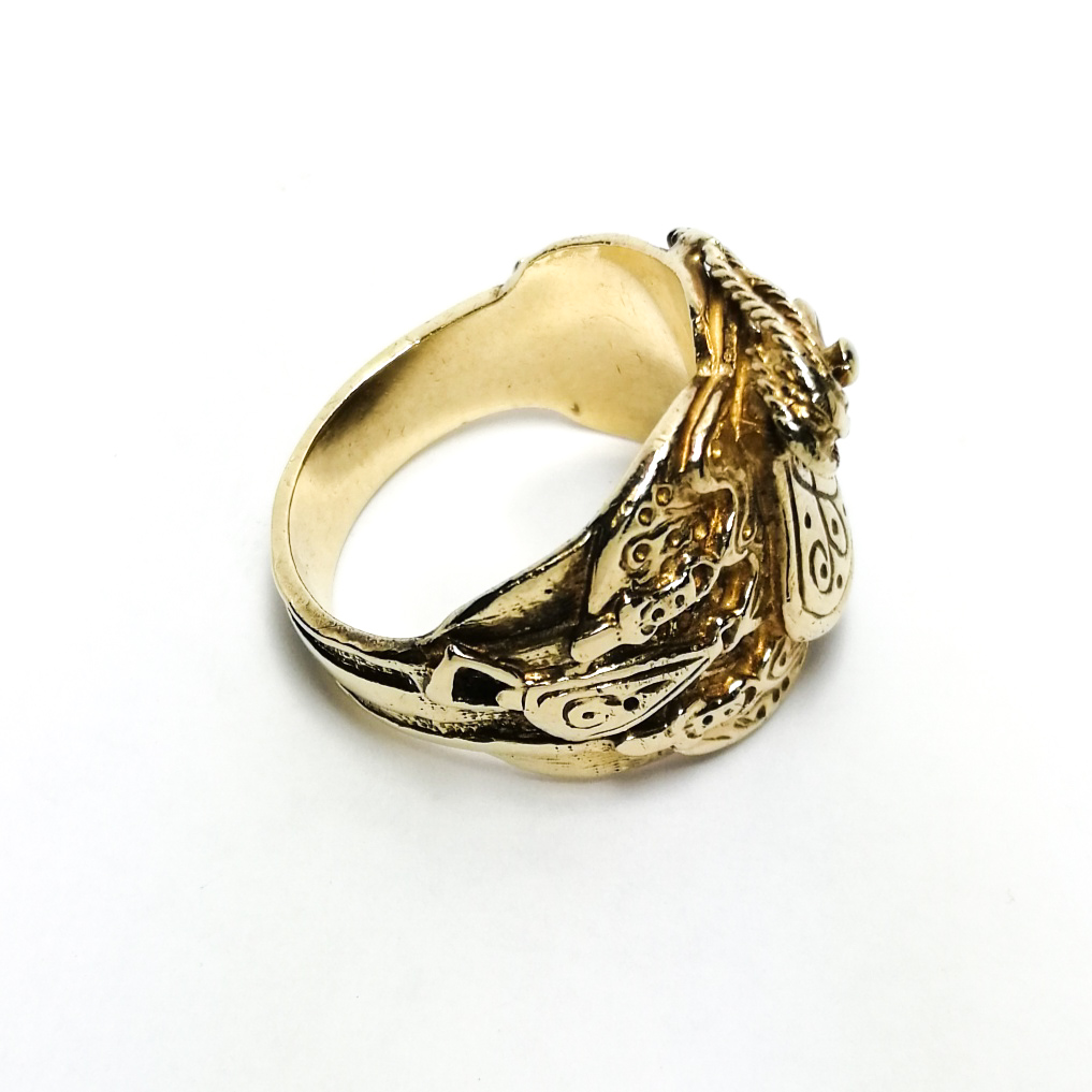 9ct Gold Saddle Ring - Vintage Jewellery & Watches Online
