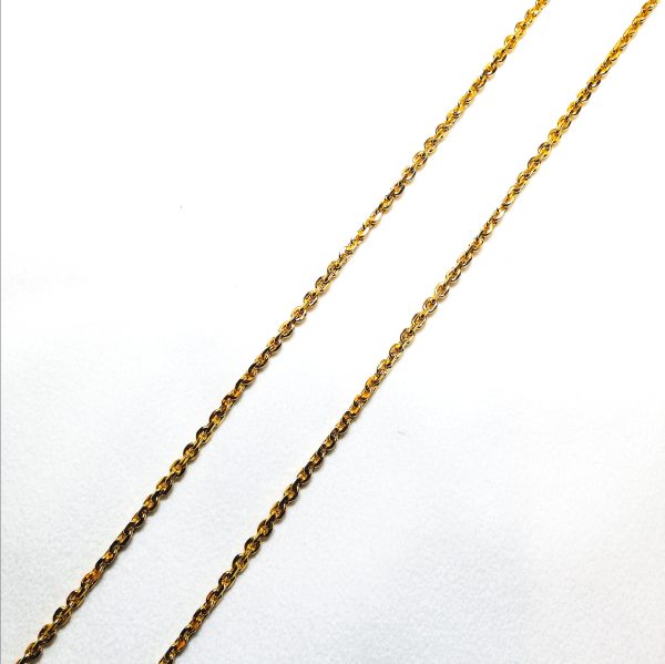 22ct Gold Filed Belcher Chain