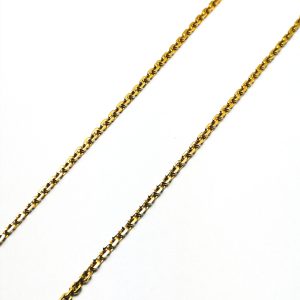 18ct Gold 24" Filed Belcher Chain