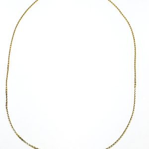 18ct Gold 24" Filed Belcher Chain