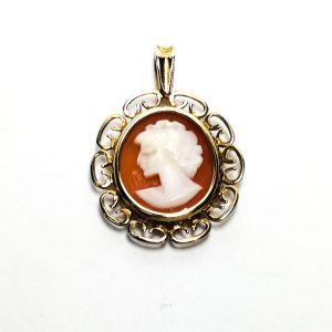 9ct Gold Cameo Pendant