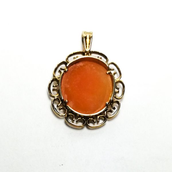 9ct Gold Cameo Pendant