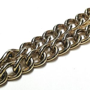 9ct Gold Curb Bracelet With Padlock (1972)