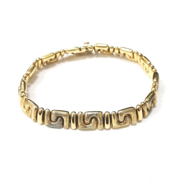 18ct Gold Fancy Link Bracelet