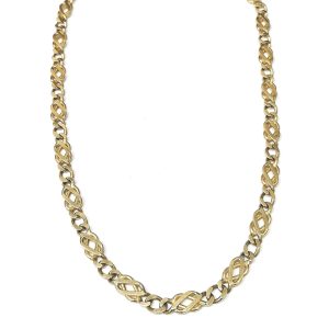 9ct Gold 16" Celtic Link Chain