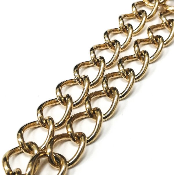 9ct Gold Curb/Padlock Bracelet