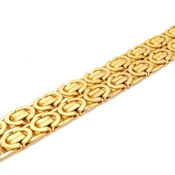 9ct Gold 18" Kings Link Chain 58.6g