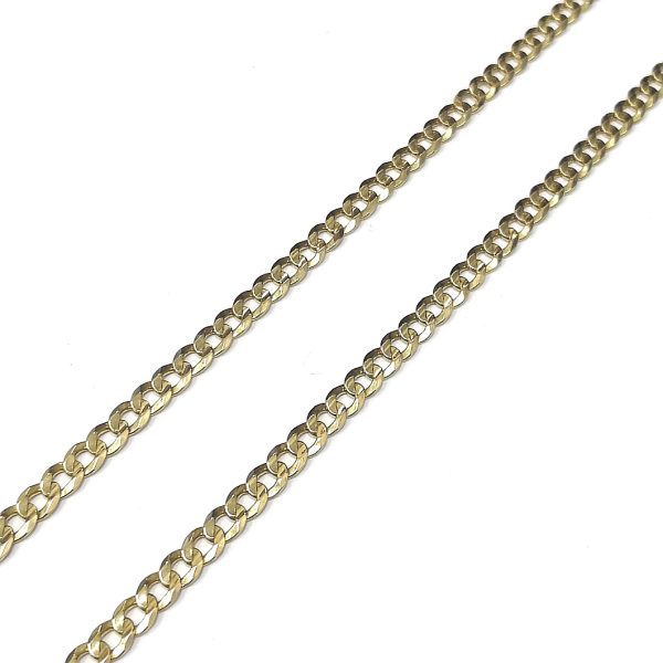9ct Gold 30" Curb Chain
