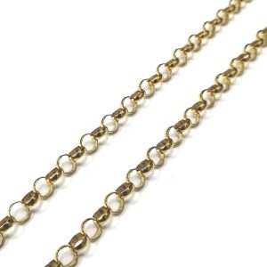 9ct Gold 16" Belcher Chain