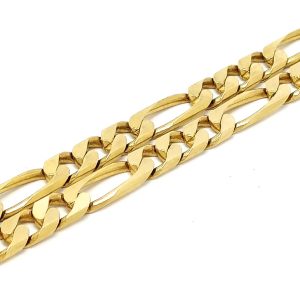9ct Gold 28" Figaro Link Chain 32.2g