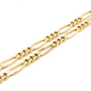 9ct Gold 22" Figaro Link Chain 26.9gms