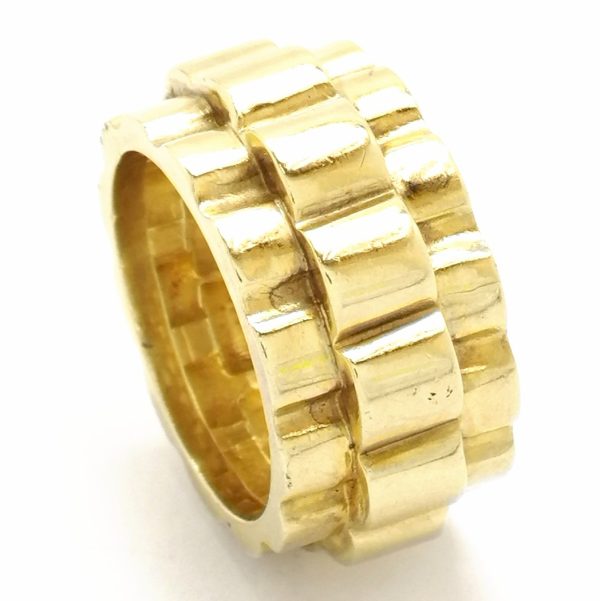 9ct Gold President Style Ring 24.7g