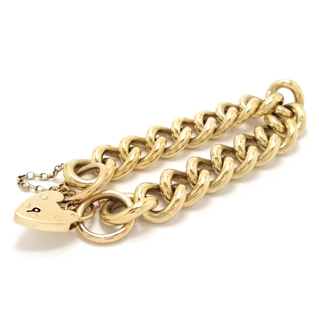 Rectangle Link Bracelet - HC Jewellers - 9ct Gold