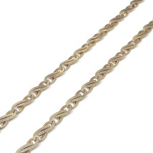 9ct Gold 18" Fancy Link Chain