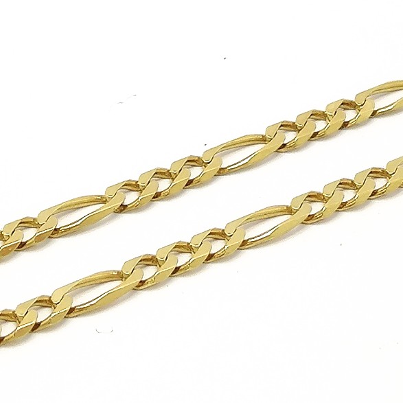 9ct Gold 30" Figaro Link Chain