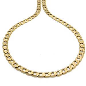 9ct Gold 28" Curb Link Chain
