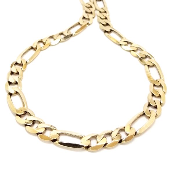 9ct Gold 18" Figaro Link Chain