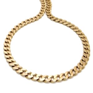 9ct Gold 18" Curb Link Chain