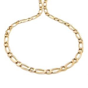 9ct Gold 24" Figaro Link Chain