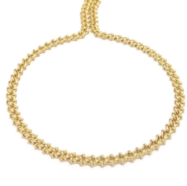 9ct Gold 20" Fancy Curb Link Chain