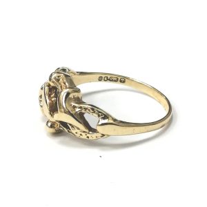 9ct Gold Dolphin Dress Ring (1976)