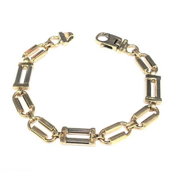 9ct Gold Fancy Link Bracelet
