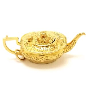 Vintage 9ct Gold Tea Pot Charm 1965