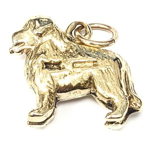 9ct Gold Dog Pendant
