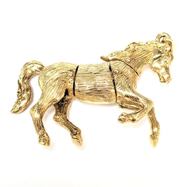 9ct Gold Horse Pendant (2003)