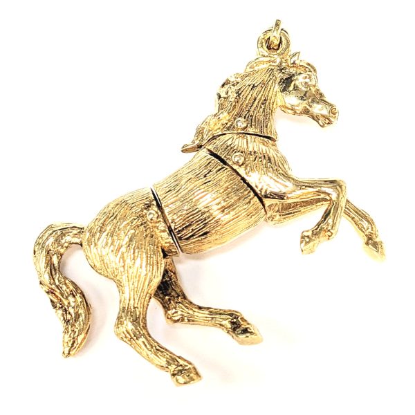 9ct Gold Horse Pendant (2003)