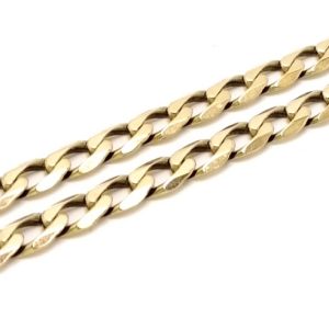 9ct Gold 24" Curb Link Chain 34.3g