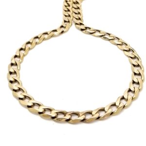 9ct Gold 24" Curb Link Chain 34.3g