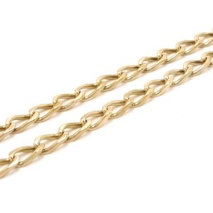 Vintage 9ct gold 24" Curb Link Chain 26.4g