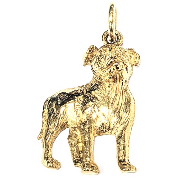 9ct Gold Dog Pendant (1999)