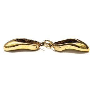 9ct Gold Pair of Dancing Shoes Charm (1969)