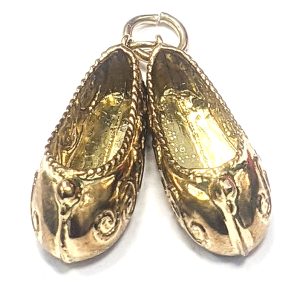 9ct Gold Slippers Charm