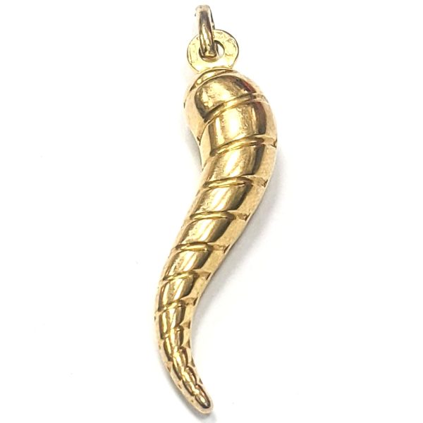 9ct Gold Horn Of Life Pendant