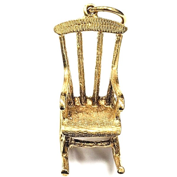9ct Gold Rocking Chair Charm
