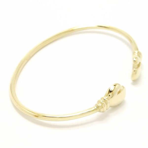 9ct Gold Childs Boxing Glove Torque Bangle