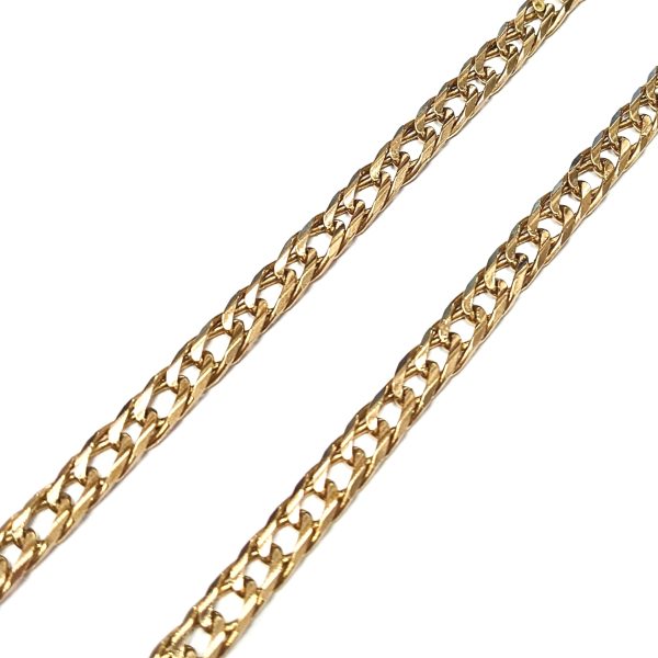 9ct Gold 24" Double Curb Chain (37.7g)