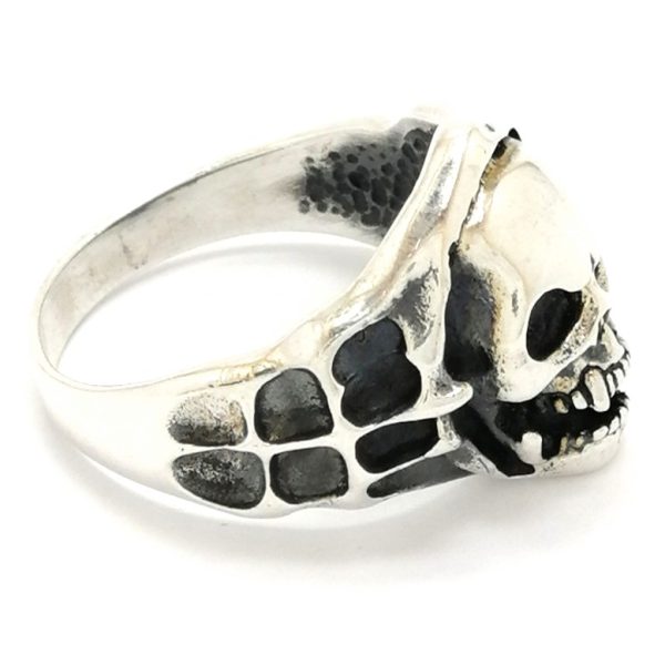 Silver Skull Design Ring