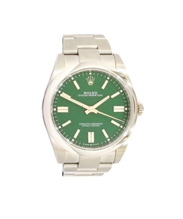 Rolex Oyster Perpetual 41 Green Dial M124300-005