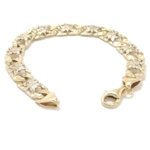 9ct Gold Fancy Childs Cubic Zirconia Bracelet