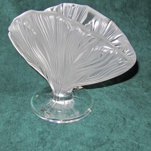 Lalique Ichor Crystal Glass Vase