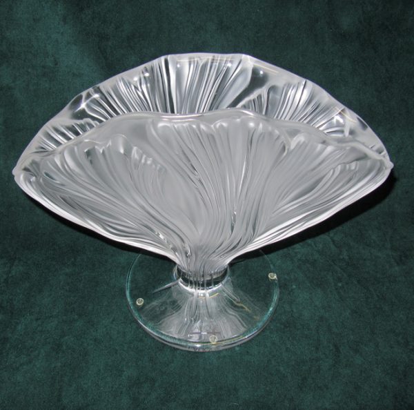 Lalique Ichor Crystal Glass Vase